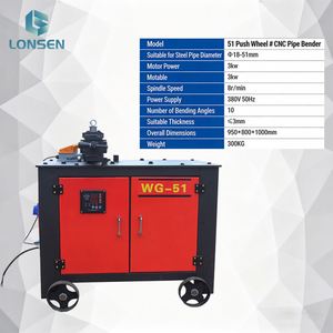 เครื่องดัดท่ออัตโนมัติ WG-51 ได้รับการรับรองมาตรฐาน CE สำหรับการส่งออกทั่วโลก - Product Image 2