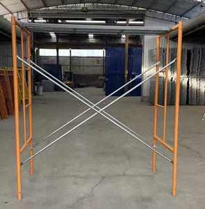 פיגום נייד איכותי במיוחד, פלטפורמת עבודה ניידת, מסגרת סולם ניידת, פיגום מתקפל מפלדה - Product Image 6