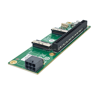 Câble Riser PCIe Gen5 X16 Double MCIO pour Serveurs - Accessoires Informatiques Industriels Supportant l'Extension GPU PCIe X4/X8/X16