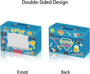 กล่องของขวัญวันพ่อ 12 แพ็ค ลายเครื่องมือ กล่องกระดาษใส่ของขวัญวัน<span class=keywords><strong>พ่อ</strong></span> กล่องขนมวันพ่อ มีหน้าต่าง สำหรับใส่ของชำร่วย คุกกี้ - Product Image 3