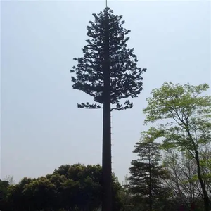 Tùy chỉnh <span class=keywords><strong>Bionic</strong></span> cây thông tin liên lạc tháp 10m, 20m, 30m, 40m Viễn Thông monopole thép cực - Product Image 1