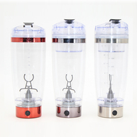 Bouteille d'eau électrique portable de sport transparente à grande capacité avec logo personnalisé en gros