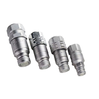 Raccords de tuyau haute pression GOLED, raccords rapides, acier au carbone, raccords hydrauliques BSP, raccord de tuyau, neuf, garantie 1 an, FF-1/2