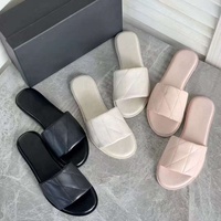 Sandales plates tendance pour femme, respirantes, style décontracté, à enfiler, collection été