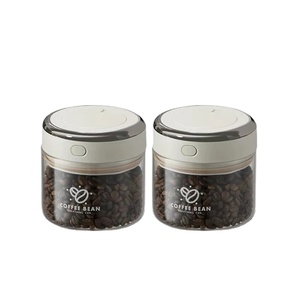 Contenitore per Caffè in Grani, Barattolo in Vetro per Alimenti, <span class=keywords><strong>Set</strong></span> di Contenitori in Vetro per <span class=keywords><strong>Cucina</strong></span> - Product Image 6