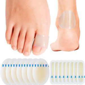 Pansement hydrocolloïde médical auto-adhésif pour talon, patch pour plaies et ampoules, désinfectant infrarouge lointain, certifié ISO13485 pour le soin des talons - Product Image 2