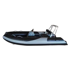 12ft RIB 360 CE Certified Fiberglass Hull PVC/Hypalon Inflatable Boat For Fishing