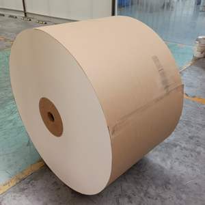 Rouleaux de papier couché double face en PE pour gobelets et sandwichs, 100 % écologiques, en pâte de bois, sans danger pour les aliments et imperméables - Product Image 2