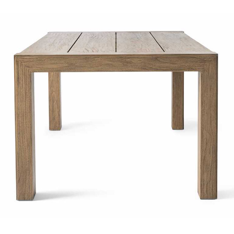 Fashionable outdoor table and chairs high quality modern teak garden furniture dining set