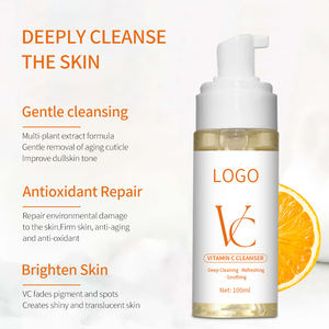 Mousse nettoyante pour le visage hydratante à la vitamine C, soin de la peau, nettoyant moussant pour le corps, nettoyant pour le visage contre l'acné - Product Image 2