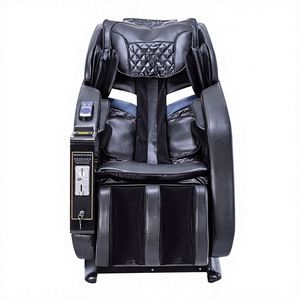 Fauteuil de massage shiatsu commercial moderne pour le corps entier avec rail de guidage double SL, fonction musicale pour la tête, le cou, la taille et les pieds - Product Image 2