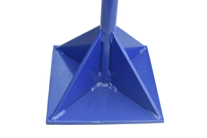 Chuyên Nghiệp 250Mm * 250Mm Cấp Công Nghiệp Sắt Bê Tông Tay Nhựa Đường Làm Giả Tem Tampers Tùy Chỉnh Công Cụ - Product Image 5