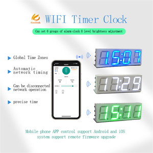 XY-<b>CLOCK</b> WiFi Network Time Synchronization Module, Automatic DIY <b>Digital</b> Electronic <b>Clock</b> Board - Product Image 4