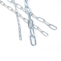 Cadena de Protección para Neumáticos de Tractor, Modelo Din5685C, Cadena de Tractor de Eslabones Largos, Cadena Galvanizada