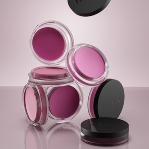 Rouge à lèvres et blush crème Rabius Rubeline, rose doux, cosmétiques coréens véganes, multi-usages pour les lèvres et les joues, fini soyeux naturel, fabriqué en Corée - Product Image 1