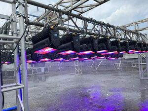 Luce Stroboscopica LED RGB a Colori Completi da 1000W per Esterni IP65 per Illuminazione di Palchi e Concerti DJ - Product Image 6