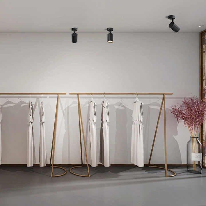 Focus Commercial Project Track Spot Light Track Rail Lighting System With 20W 30W 40W LED Aluminum 90 Modern