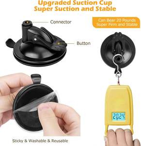 Giocattoli per gatti 2 confezioni 3 in 1 giocattolo per gatti interattivi per interni con tazza di Super aspirazione appiccicosa staccabile 10 pz piume sostitutive - Product Image 3