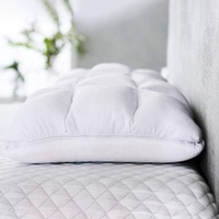2-in-1 Cool & Warm Quilt ing Baumwoll bezug Rechteck Hals Schlaf kissen mit reversiblen zweiseitigen Kühlgel Memory Foam Bett Verwendung