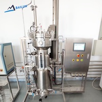 Sistema de Fermentación de Acero Inoxidable, Biorreactor de Circulación de Aire, Fermentador de 100 l, Biorreactor de Aire