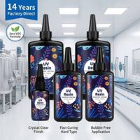 OSBANG UV Resin Hard Type Crystal Clear Fast Curing 85D High Hardness Bubble Free Resin for Artisan Keyboard Keycaps