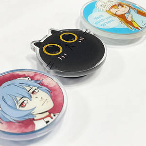 KUIEN akrilik pegangan ponsel, desain kustom lucu - Product Image 2