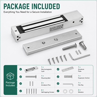 Serrure Électromagnétique DC 12V 24V de Bonne Qualité 280kg 600 Lbs pour Porte Intérieure – Fabrication Chinoise