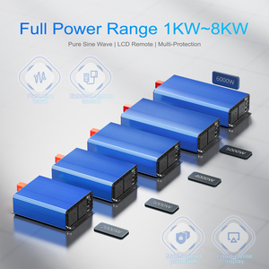 HOULI 12V 24V Onduleur à onde sinusoïdale pure à 220V 240V <span class=keywords><strong>1000W</strong></span> 2000W 3000W <span class=keywords><strong>Convertisseur</strong></span> de puissance pour voiture RV - Product Image 2