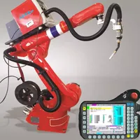 Controlador cnc para brazo de robot industrial, dispositivo con pantalla táctil de 6-12 ejes, con movimiento, pequeño