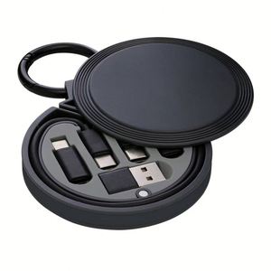 Ensemble de câbles de charge rapide PD pour téléphone portable Type-C six-en-un 60W personnalisé avec boîte de rangement Modèle 080 - Product Image 1