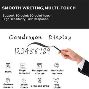 Gemdragon 86 "<span class=keywords><strong>4K</strong></span> Factory Smart White Board Écran tactile de tableau blanc interactif pour un lycée pour <span class=keywords><strong>Samsung</strong></span> Écran LCD - Product Image 4