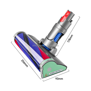 หัวแปรงดูดฝุ่นแบบลูกกลิ้งนุ่มสำหรับเครื่องดูดฝุ่น <span class=keywords><strong>Dyson</strong></span> V7 V8 V10 V11, อะไหล่แปรงลูกกลิ้งแบบนุ่ม - Product Image 2
