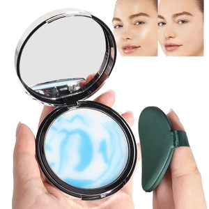 แป้งวีแกนสำหรับแต่งหน้าเนื้อด้าน3สีแป้งอัดแข็งกันน้ำโปร่งแสง - Product Image 5