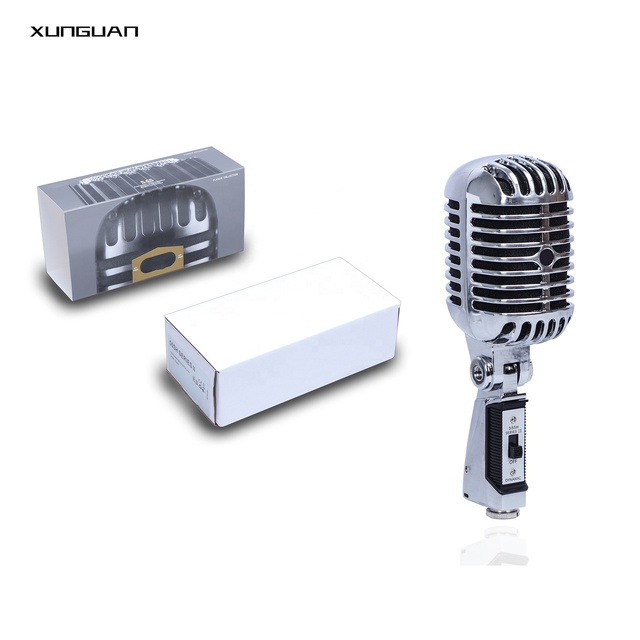 Sure 55SH Iconic Unidyne Vocal Microphone Live Broadcasting Professional Vocal Wired Dynamic KTV Micrfono