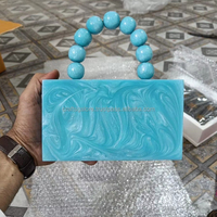 Pochette élégante en résine à prix réduit pour femme, faite à la main pour mariages et occasions formelles, à bas prix par CRAFTS GALORE