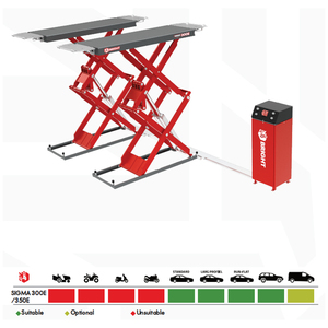 Tijeras Ultrafinas BRIGHT SIGMA 300E con Certificación CE, Capacidad de Elevación de 3000 kg, Altura de Elevación de 1930 mm, Desbloqueo Neumático, Nivelación con un Solo Botón - Product Image 6