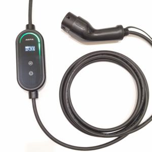 Cargador EV portátil para el hogar AEFA 16A 1 fase con enchufe SCHUKO NEMA enchufe suizo del Reino Unido cargador de CA EV 3.4KW 3.6KW Type1 Tipo 2 residencial - Product Image 5