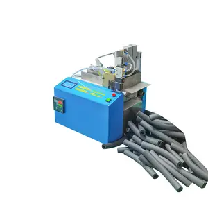 Rubber Hose Cutting Machine EPDM Foam Hose Cutting Machine Rubber Foam Tubes Cutting Machine