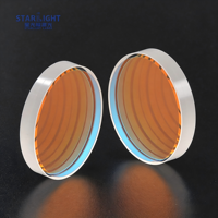 Lentille de collimation laser verte à haute précision pour l'usinage laser de matériaux super durs, fabrication sur mesure en usine