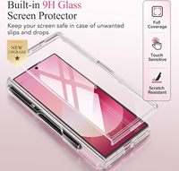 Étui magnétique MOBOSI pour Z Fold6 avec support pour S Pen, protection d'écran, protection intégrale contre les chocs, polycarbonate transparent, charge sans fil, étanche