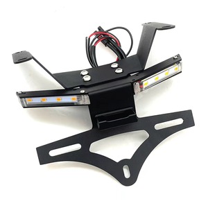 Adecuado para la modificación de motocicleta CB650R CBR650R con soporte de <span class=keywords><strong>placa</strong></span> de matrícula de señal de giro y accesorios de soporte de <span class=keywords><strong>placa</strong></span> corta - Product Image 1
