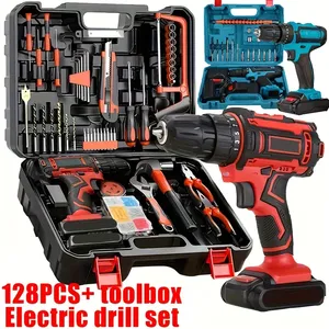 <span class=keywords><strong>Taladro</strong></span> Eléctrico con Batería de Iones de Litio para Proyectos Domésticos <span class=keywords><strong>y</strong></span> de Bricolaje - <span class=keywords><strong>Kit</strong></span> de <span class=keywords><strong>Taladro</strong></span> Inalámbrico con 25+1 Ajustes de Torque <span class=keywords><strong>y</strong></span> Ajuste de Velocidad - Product Image 6