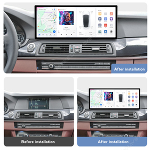MEKEDE DUDU7 12.3 2400*896 Écran 2K <span class=keywords><strong>Radio</strong></span> Double Bande GPS Car-play Mise à Jour Automatique OTA pour <span class=keywords><strong>BMW</strong></span> Série 5 F10 F11 F18 2011-2017 - Product Image 2