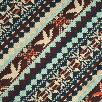 Vente en gros d'AiNear Logo personnalisé Design Oem & Odm Pull-over en laine tricoté de haute qualité à manches longues et col rond Fair Isle pour hommes