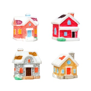 Decoración Navideña al por Mayor para Casas de Muñecas, Miniaturas, Artesanías de Resina, Accesorios DIY, Accesorios para Crear Atmósfera Navideña en Casas Pequeñas - Product Image 4