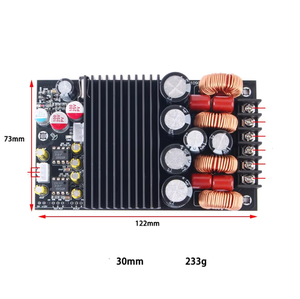 Placa amplificadora digital TPA3255 de alta potencia de 600W, alta fidelidad HIFI, módulo amplificador de potencia de doble canal de 300W * 2 - Product Image 2