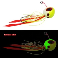 Appâts de pêche en mer pour snapper, en caoutchouc, 60g, 80g, 100g, 120g, 150g, 200g, Slider Kabura Madai Jigs