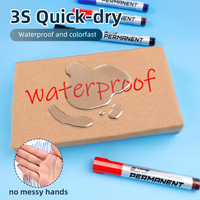 Marqueur à pointe bille 2 mm à encre liquide directe, grande capacité, séchage rapide, encre permanente, personnalisable avec logo – Vente en gros