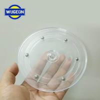 Вращающаяся подставка Wugeon OEM из прозрачного акрила, сверхпрочная, с долговечными подшипниками, модель Wugeon-tool, Китай, Чжэцзян