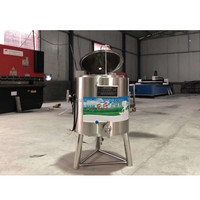Mini machine de pasteurisation flash / Chaudière de pasteurisation / Pasteurisateur de lait 50L pour lignes de production de lait en poudre